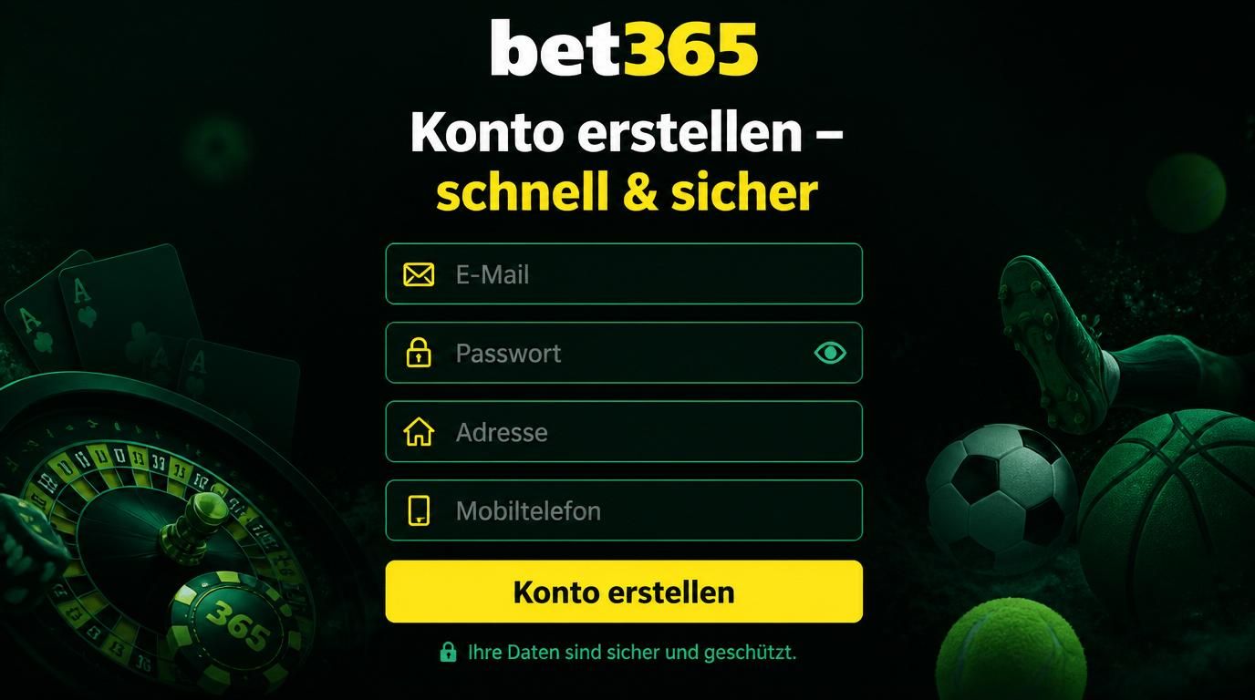 Sicherer Registrierungsprozess mit Email, Adresse &amp, Mobilnummer