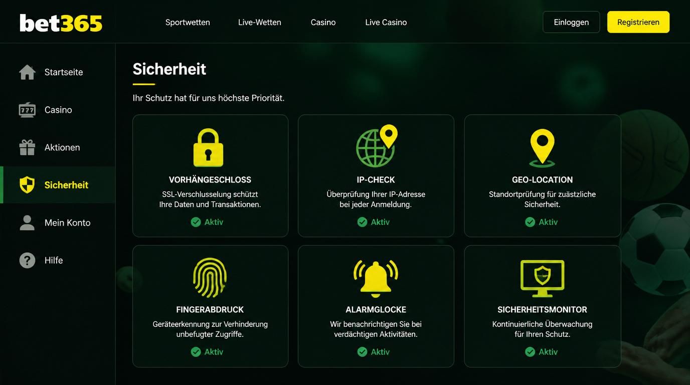 Sicherheitssymbole und Anti-Fraud Mechanismen